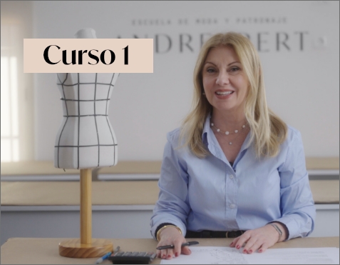 CURSO 1 – Conceptos generales de patronaje industrial de la Escuela Andrespert